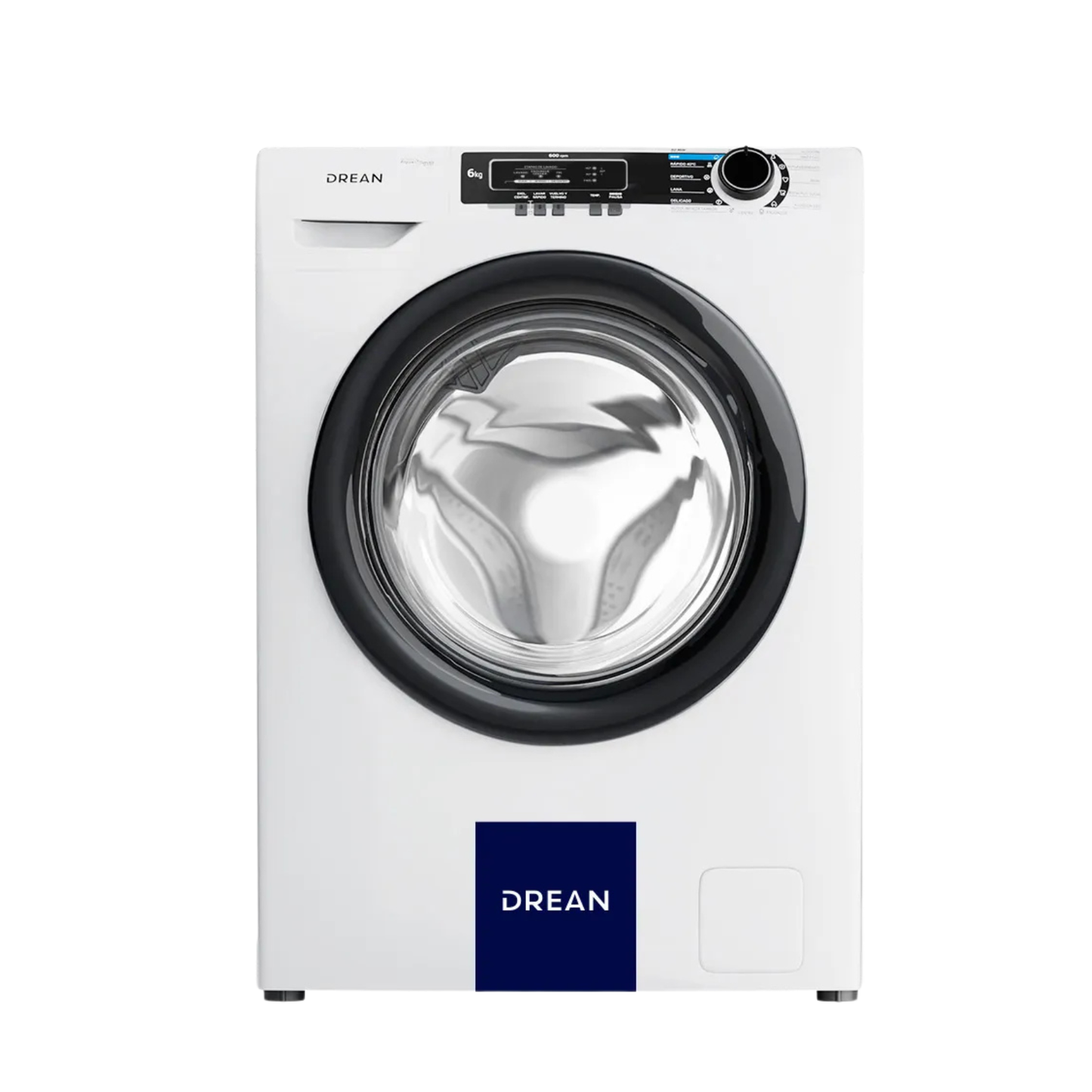 Lavarropas Drean Carga Frontal 6KG 600RPM Blanco