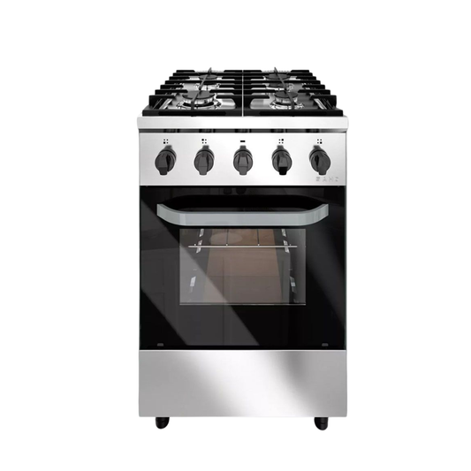 COCINA MORELLI SAHO KUMA VIDRIO 4 HORNALLAS 55CM