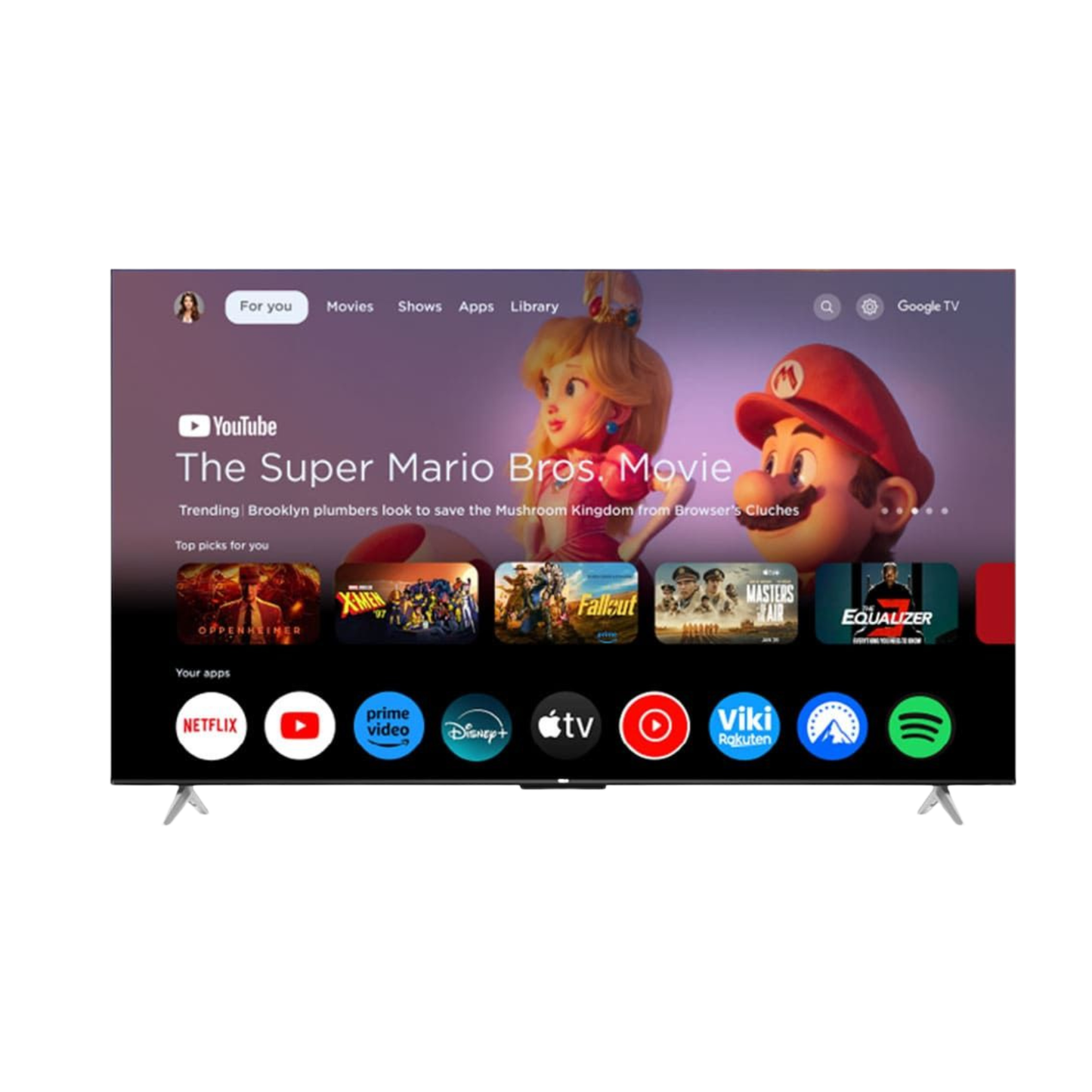 SMART TV RCA 55" GOOGLE TV UHD CHROMECAST INTEGRADO