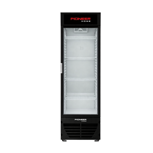 HELADERA EXHIBIDORA NEGRA PIONEER