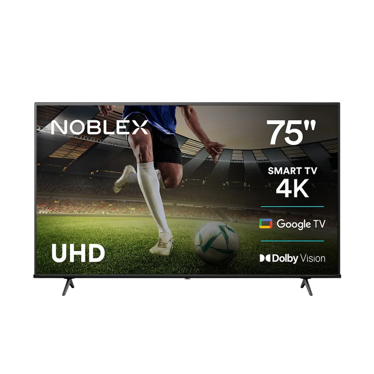 SMART TV NOBLEX 75" UHD GOOGLE TV LED X8 SERIES