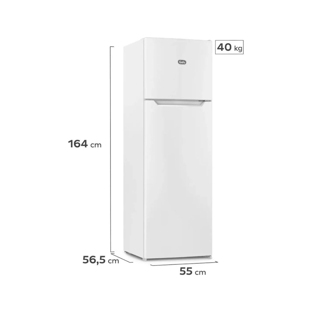 HELADERA GAFA 257LTS CICLICA BLANCA