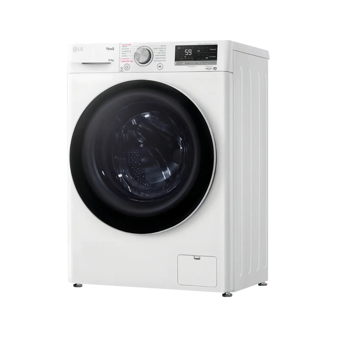 LAVASECARROPAS LG 9/5KG WD90WVC4S6 INVERTER BLANCO 1400RPM