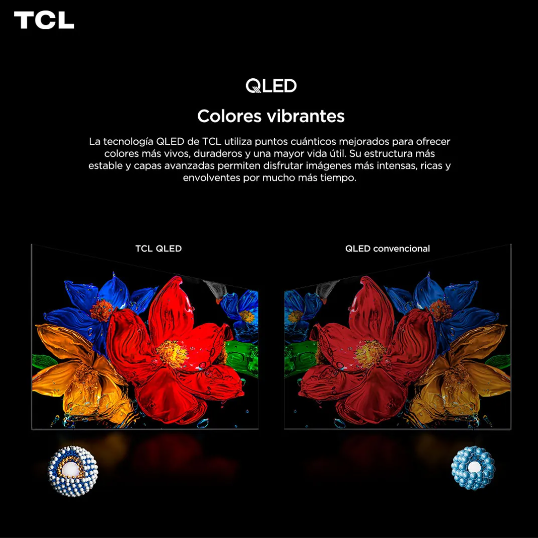 SMART TV TCL 32" QLED GOOGLE TV 32S5K