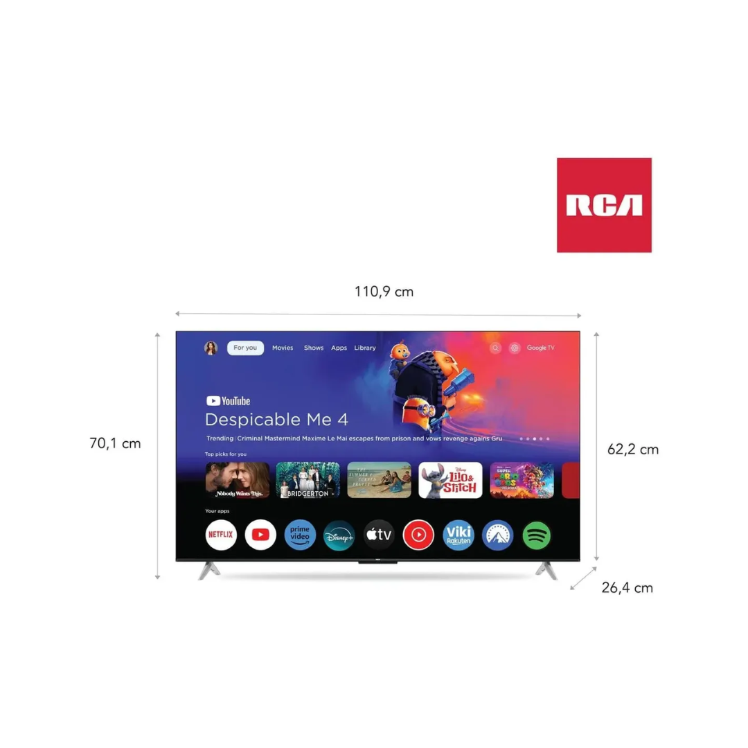 SMART TV RCA 50" GOOGLE TV C50GL200