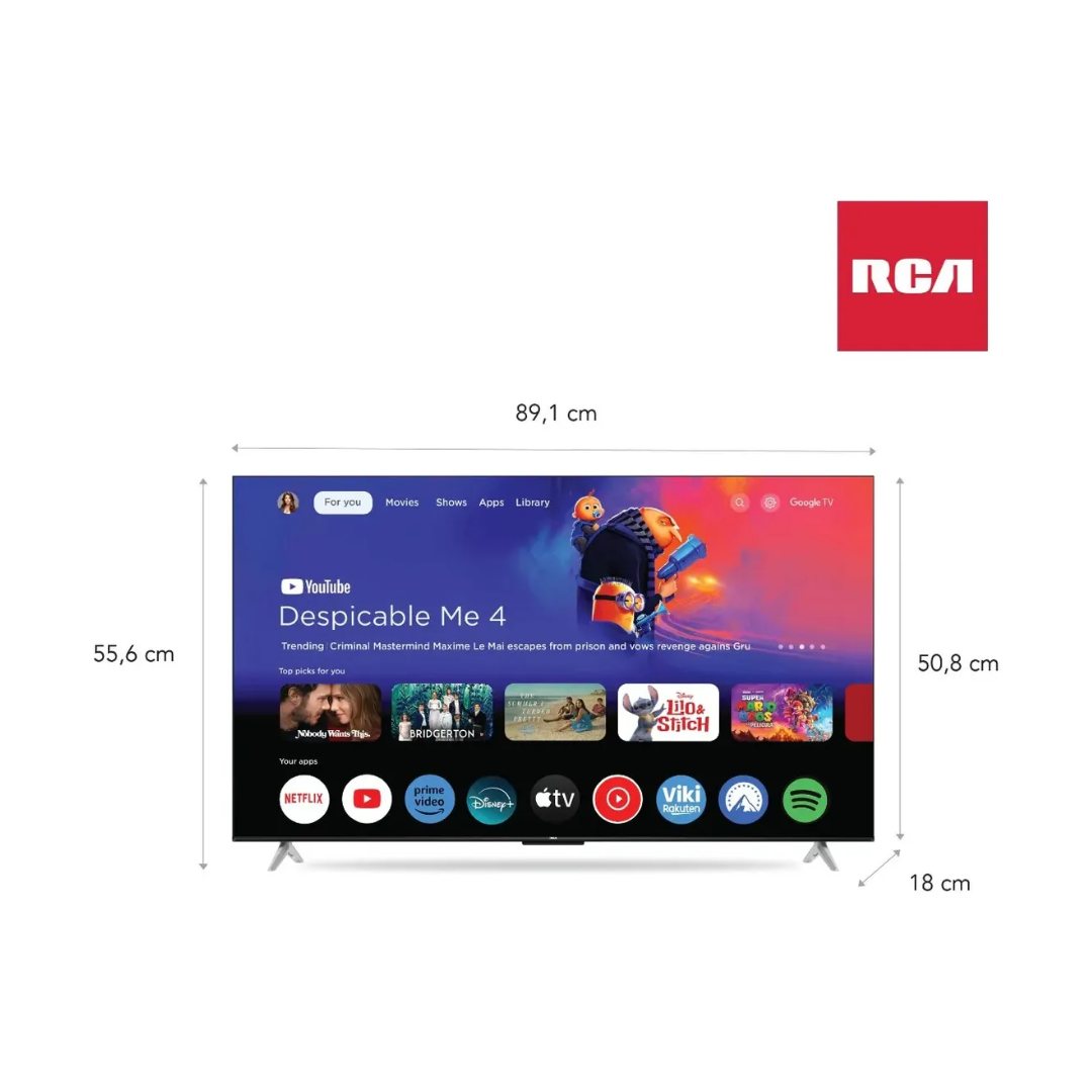 SMART TV RCA 40" GOOGLE TV C40GL100