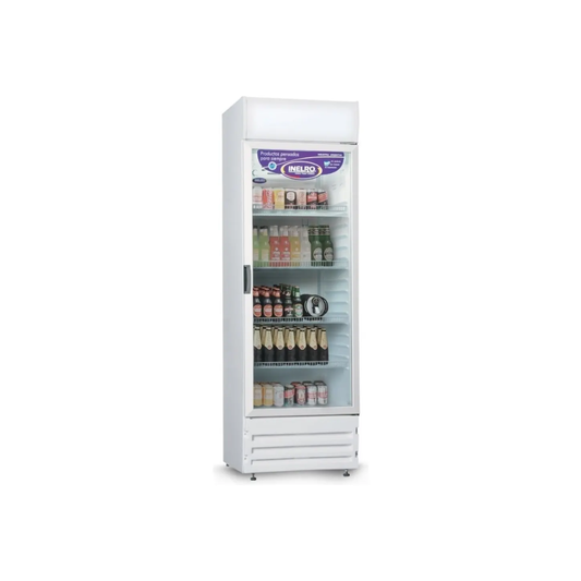 HELADERA EXHIBIDORA VERTICAL INELRO CONTROL DE TEMPERATURA 390LTS (MT-14)