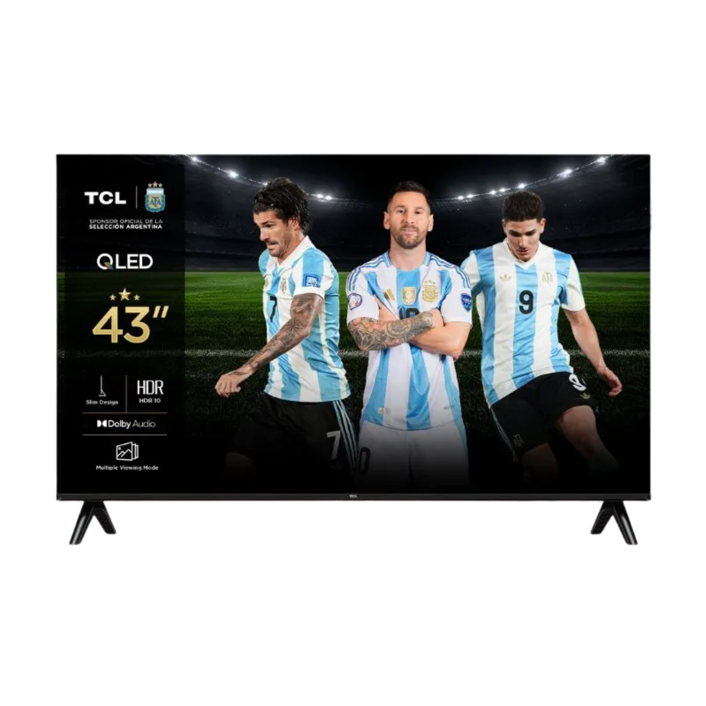 SMART TV TCL 43" QLED FULL HD GOOGLE TV