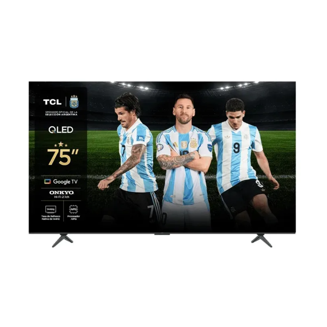 SMART TV TCL 75" QLED 4K UHD GOOGLE TV