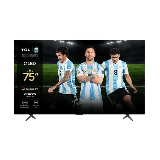 SMART TV TCL 75" QLED 4K UHD GOOGLE TV